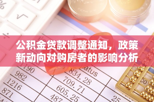 线上公积金贷款调整通知，政策新动向对购房者的影响分析