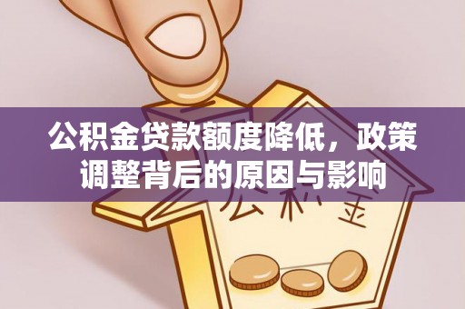 线上公积金贷款额度降低，政策调整背后的原因与影响