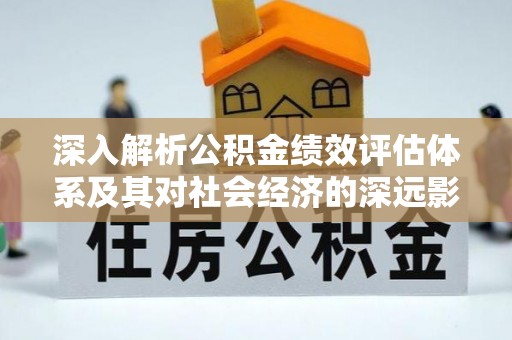 线上深入解析公积金绩效评估体系及其对社会经济的深远影响