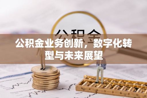 线上公积金业务创新，数字化转型与未来展望